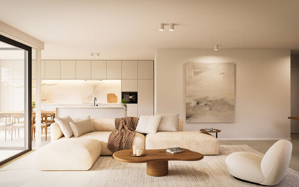 Gelijkvloerse verdieping te koop in Lummen