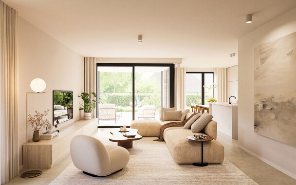 Gelijkvloerse verdieping te koop in Lummen