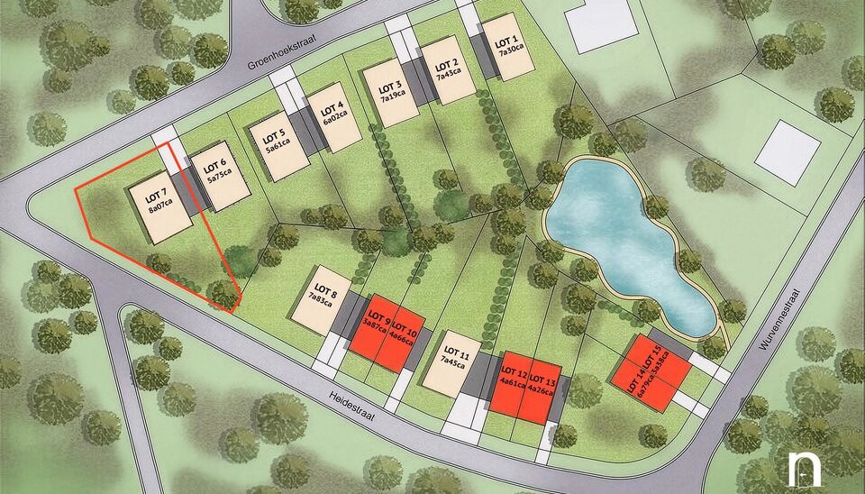 Bouwgrond te koop in Beringen Beverlo